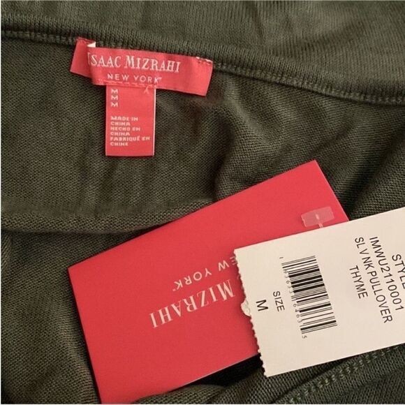 Isaac Mizrahi NWT Sleeveless Vneck Pullover Thyme
Size M - Picture 5 of 5